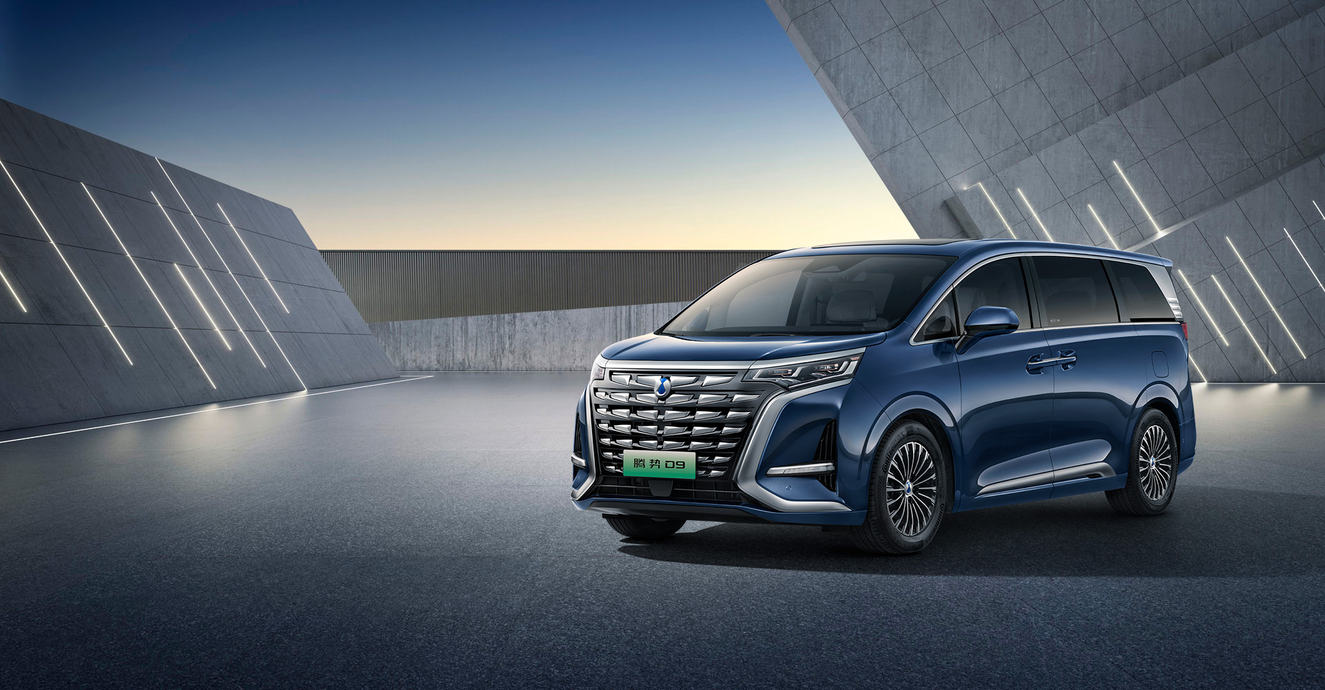 Denza D9 DM-i, 190км  4WD Flagship, 2025, пробіг 3 тисячі км. Екстер'єр